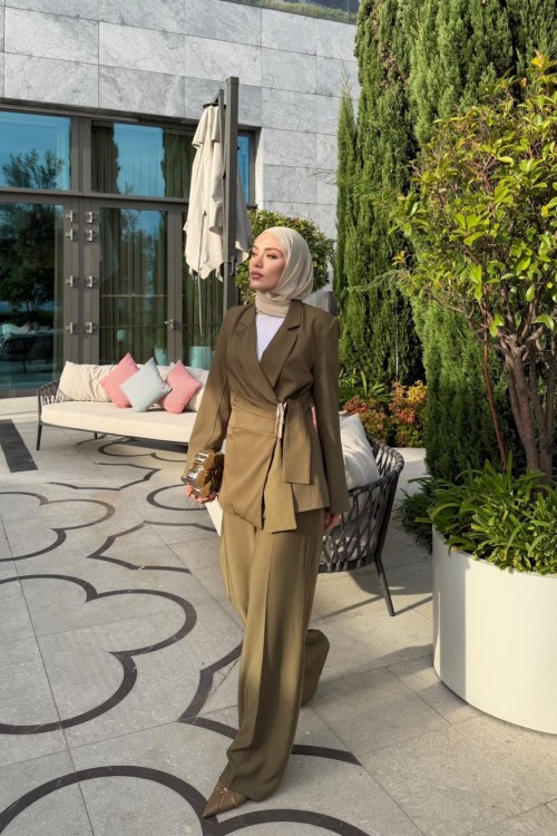 Alice Pantolon Takım Yeşil