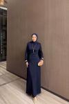Armina Elbise Lacivert
