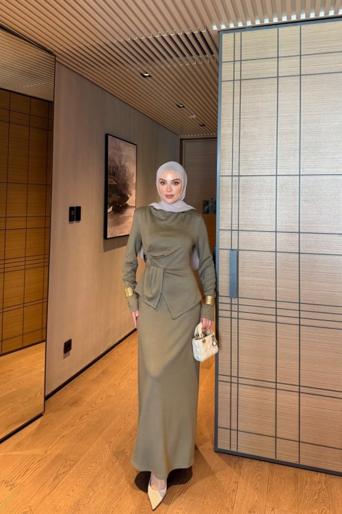 Armina Elbise Haki
