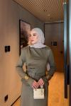 Armina Elbise Haki