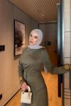 Armina Elbise Haki