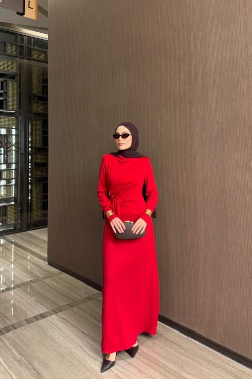 Armina Elbise Kırmızı