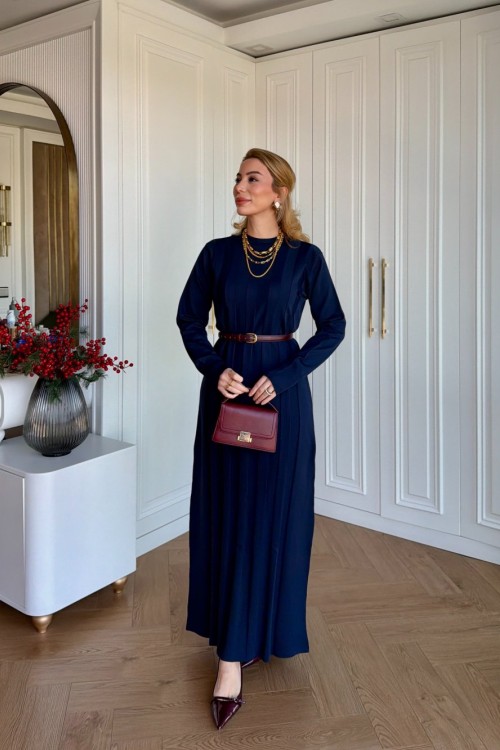 Arzu Elbise Lacivert