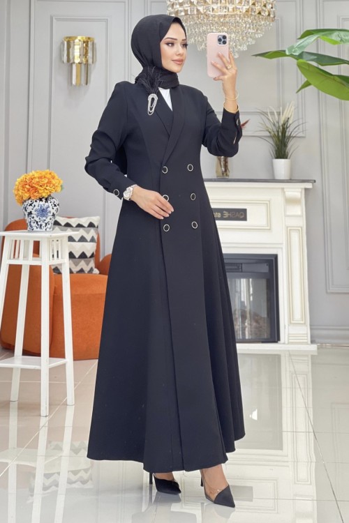 Şerife Elbise Siyah