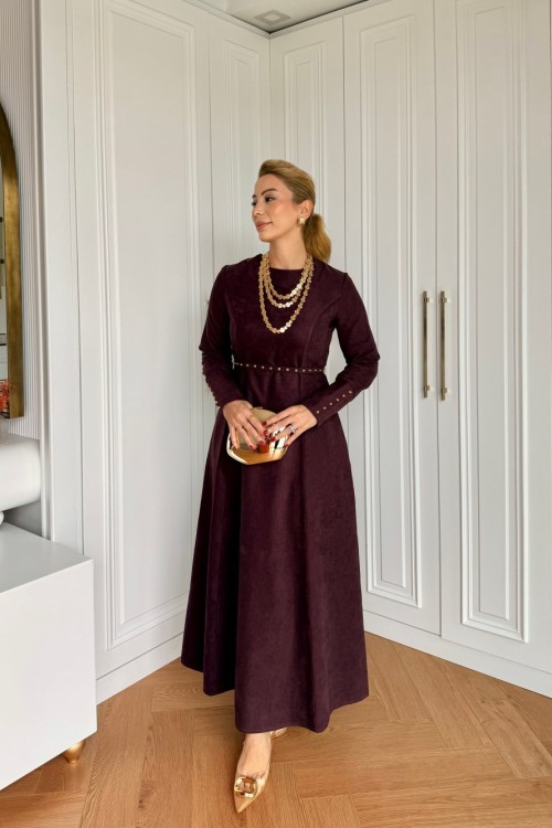 Aygün Elbise Mürdüm