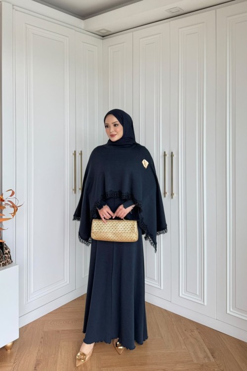 Aysel Elbise Lacivert