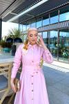 Ayşıl Elbise Pembe