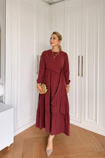 Begüm Elbise Mürdüm