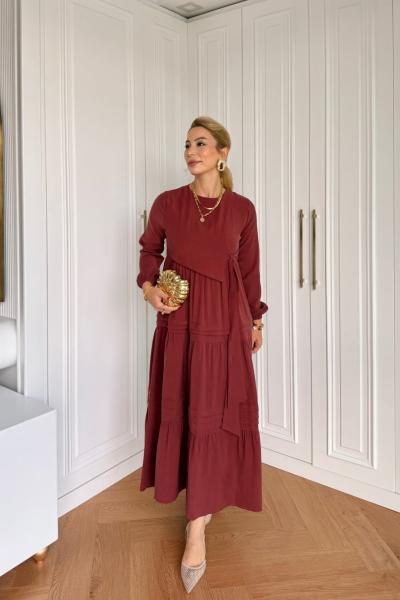 Begüm Elbise Mürdüm