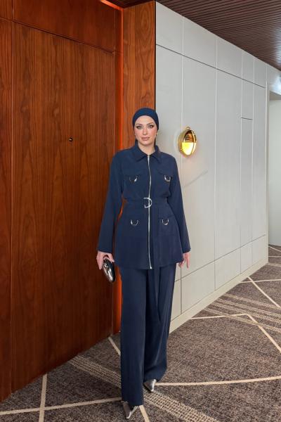 Benan Pantolon Takım Lacivert