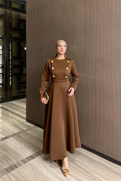 Beste Elbise Kahverengi