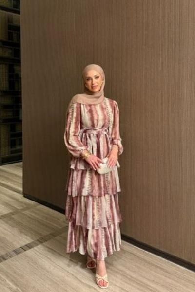 Çağnur Elbise Gül