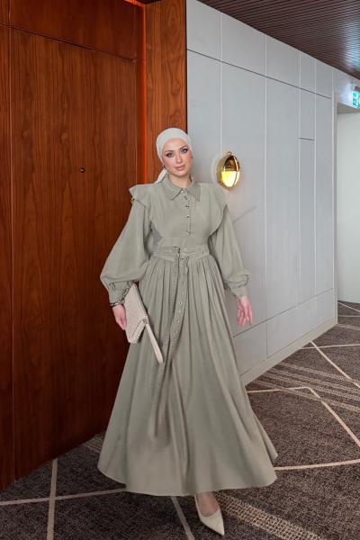 Candan Elbise Çağla Yeşili