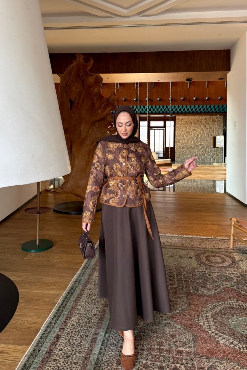 Cennet Ceket Kahverengi