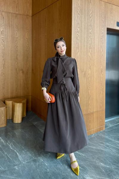 Ceylin Etekli Takım Acı Kahve