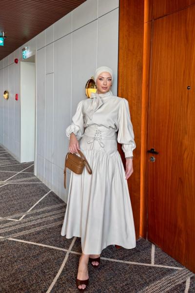 Ceylin Etekli Takım Taş Rengi