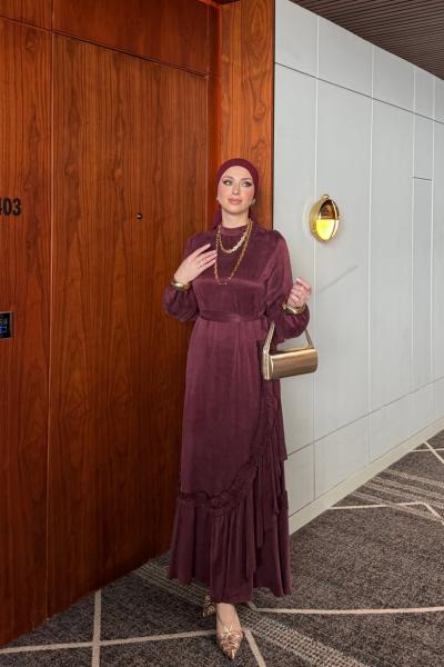 Çisem Elbise Mürdüm