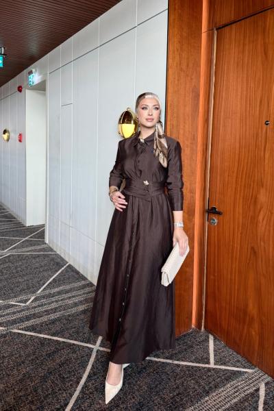 Damla Elbise Acı Kahve