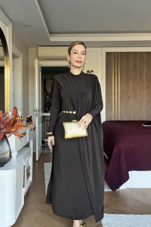 Demet Elbise Kahve