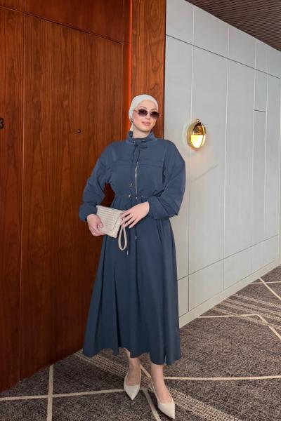 Dilek Elbise İndigo