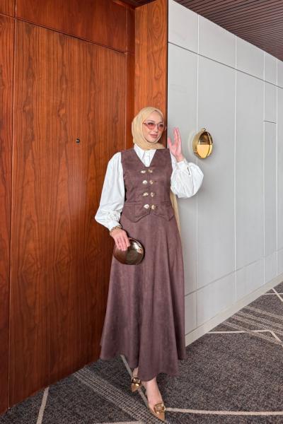 Efnan Etekli Takım Kahverengi