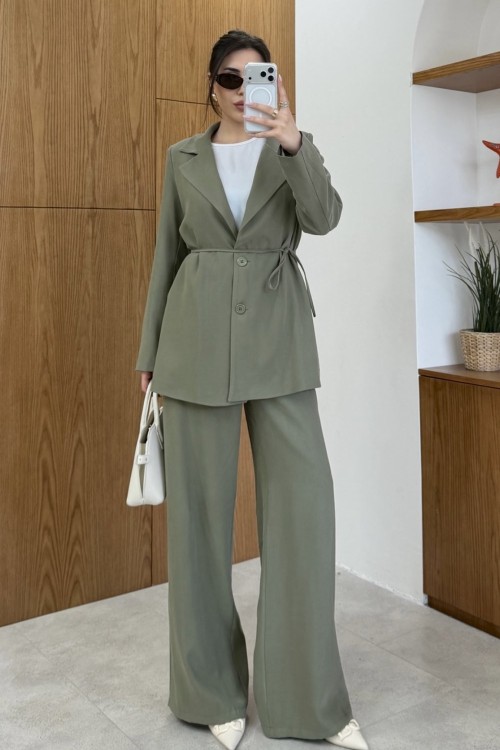 Esin Pantolonlu Takım Haki