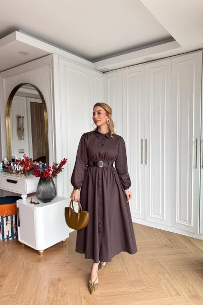 Eyvan Elbise Kahverengi