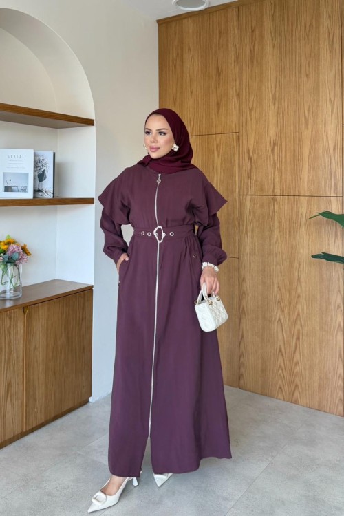 Fazilet Elbise Bordo