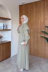 Fazilet Elbise Haki