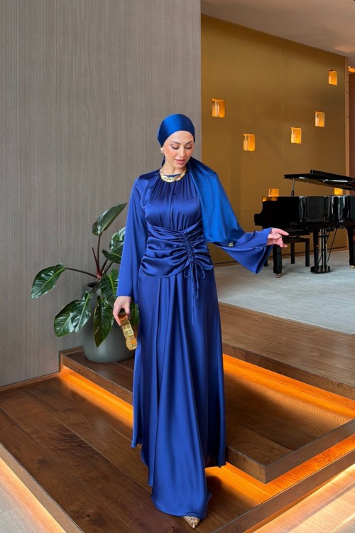 Fulya Elbise Lacivert