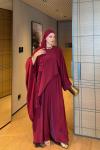 Şine Pantolonlu Takım Bordo