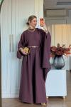Şine Pantolonlu Takım Mürdüm