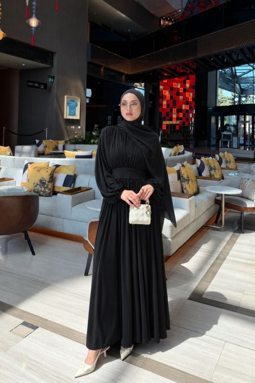 Gülce Elbise Siyah
