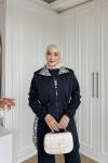 Güleda Pantolon Takım Lacivert