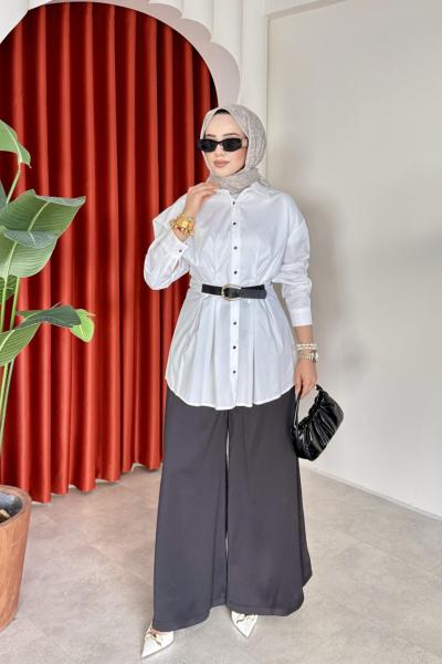 Güler Takım Siyah Beyaz