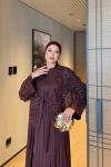 Habibe Elbise Bordo