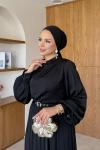 Hüma Elbise Siyah
