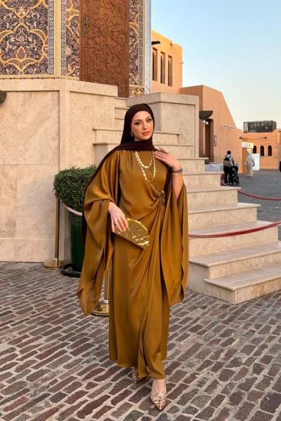 İlkgül Elbise Yağ Yeşili