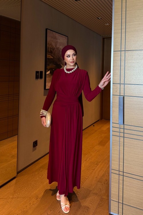 Leyal Elbise Bordo