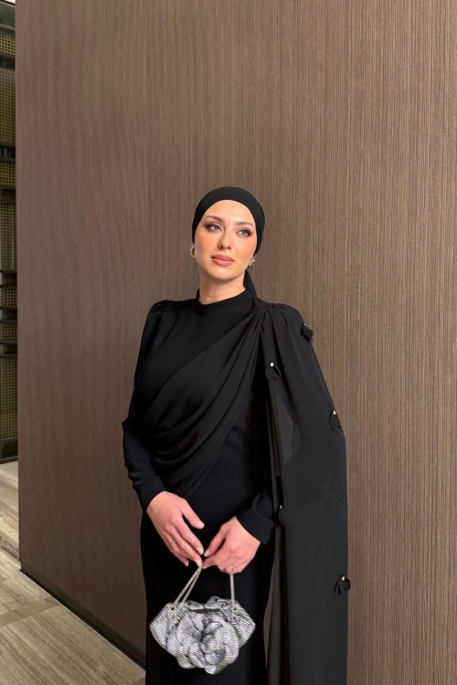 Manolya Abiye Siyah