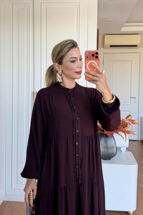 Maya Elbise Kahve
