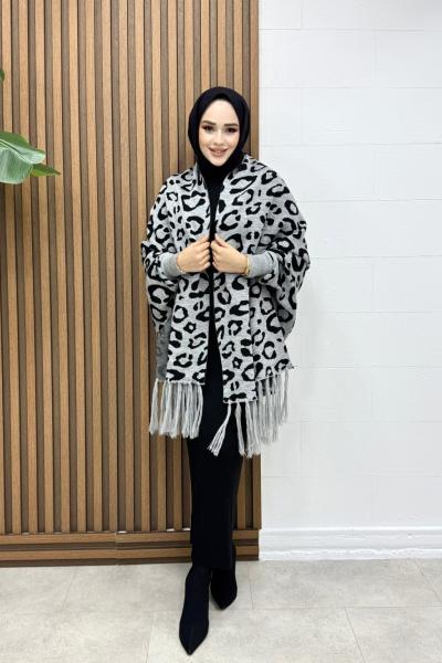 Mehtap Panço Gri Siyah