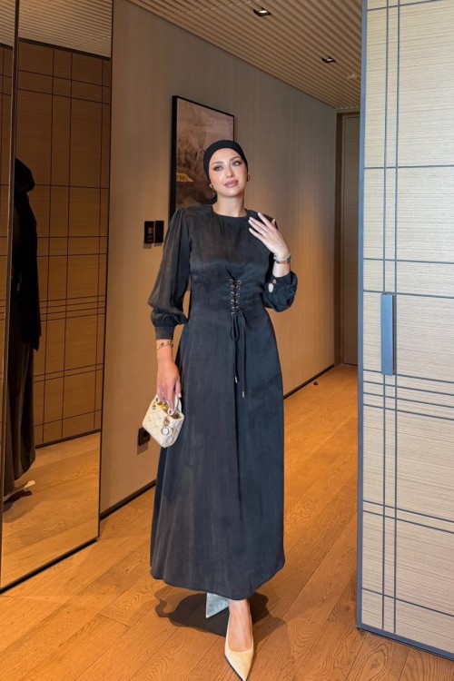 Meral Elbise Siyah