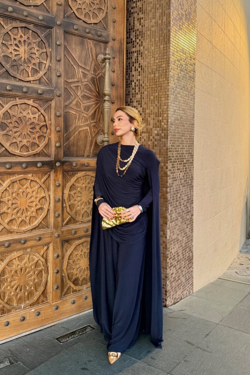 Miray Pantolon Takım Lacivert