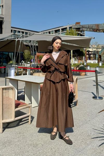 Nalan Takım Kahverengi