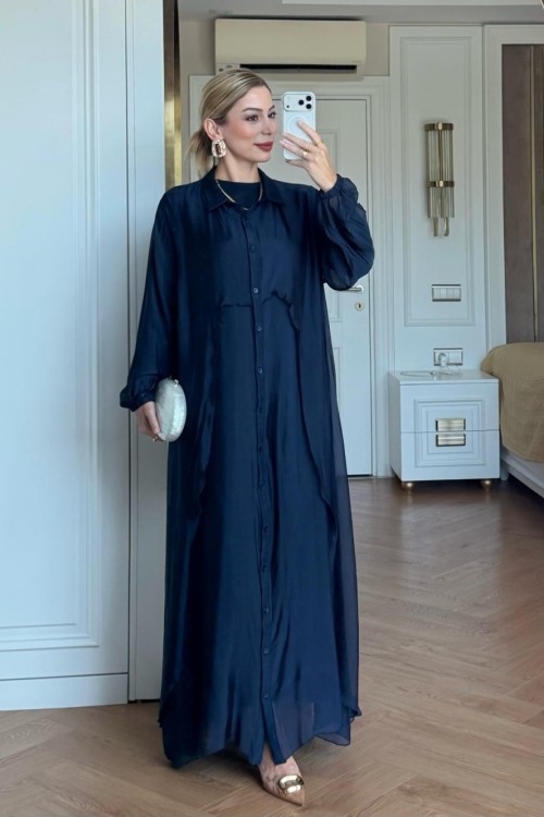 Name Elbise Takım Lacivert