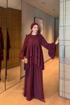 Şengül Pantolon Takım Bordo
