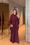 Şengül Pantolon Takım Bordo