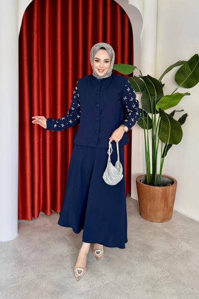 Neriman Takım Lacivert