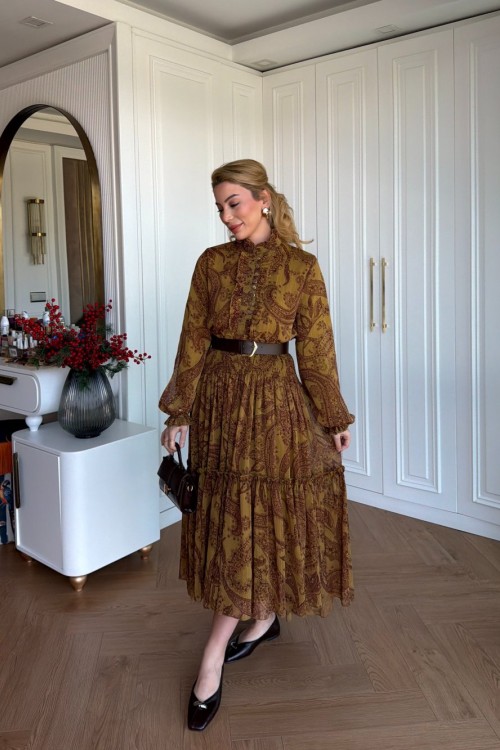 Nurgül Elbise Yeşil